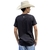 Camisa Masculina Texas Farm Preta - comprar online