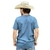 Camiseta Masculina Texas Farm Azul Petroleo- CM258 - comprar online