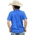 Camiseta Masculina Texas Farm Azul - comprar online