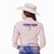 Camisa Texas Farm Feminina Com Bordados Rosa Claro CAP007 - brasilcowboy