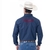 Camisa Texas Farm Masculina Com Bordados Azul na internet