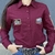 Camisete Feminina Rodeio Farm Vinho com Bordados 5001/2 - comprar online