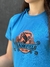 T-shirt Feminina Thankfield Azul Com Estampa 003 - comprar online