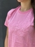 T-shirt Feminina Thankfield Rosa Bebe 00190 - comprar online