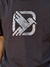 Camiseta Masculina Thankfield Preta Com Estampa Branca 3009 - comprar online