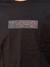 Camiseta Masculina Thankfield Preto Com Detalhe Em Laranja 2956 - comprar online