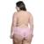 BODY PLUS SIZE INVERTIDO RENDA BICOLOR ROSA CLARO COM BRANCO HOT LOVE - Vênus Sex Shop