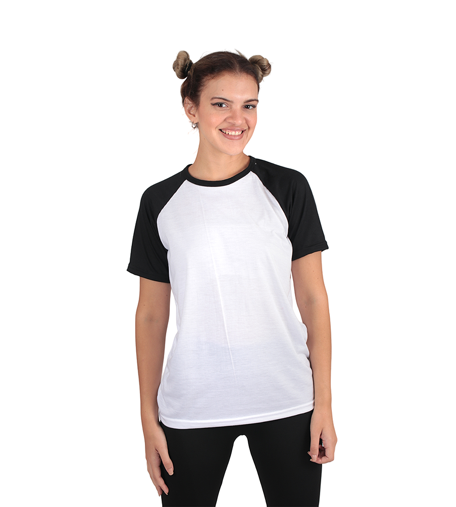 Remera manga ranglan mujer sale