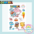 Stickers Gumball - Coloreando Tazas