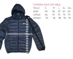 Camperas inflables nike hot sale