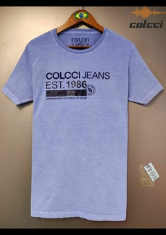 03-014 - Camiseta Colcc. - Azul 1986