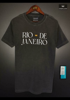 04-010 - Camiseta Osk PLUS - Cinza Rio - comprar online