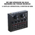 Kit de Microfone Condensador e Mesa Misturadora DJ + Box p/guardar com Ring light - loja online