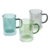 TAZA DOBLE VIDRIO CON ASA 250 ML COLOR (ULP1022) en internet