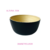 BOWL CEREALERO 14X7 CM NEGRO (ULP6347N) - comprar online