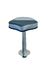 Banco selim para barco com pedestal inox - comprar online