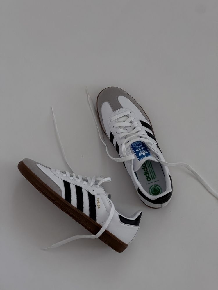 Adidas samba cheap cinza