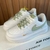 Tênis Nike Premium Branco Verde Holográfico