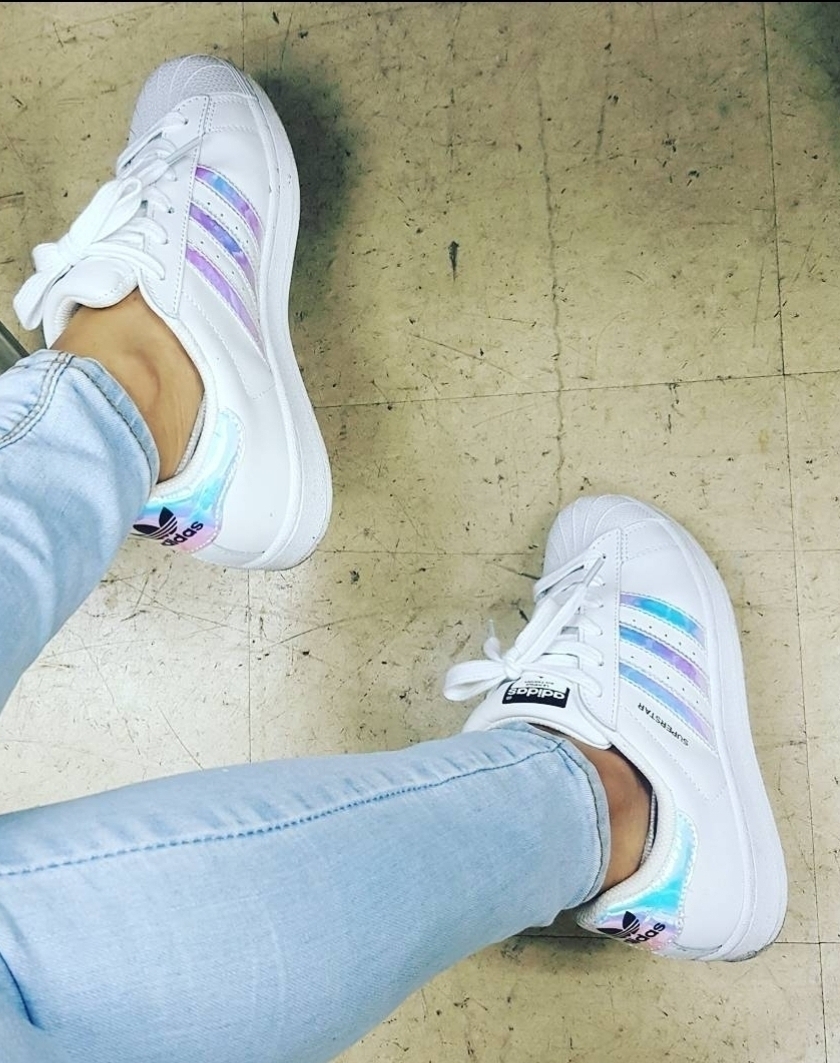 Tenis adidas superstar tornasol shop