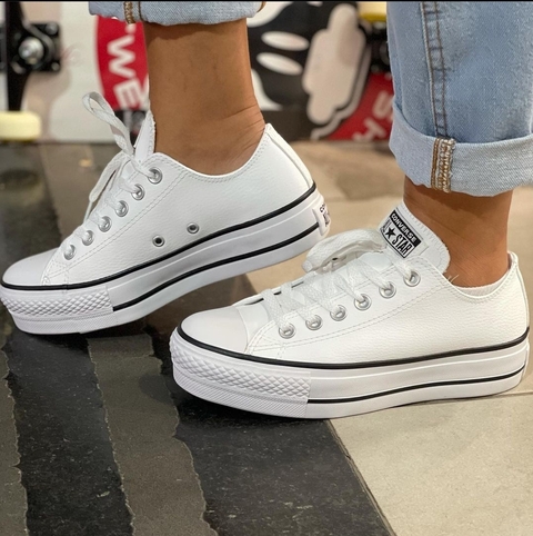 All star branco no pe hot sale