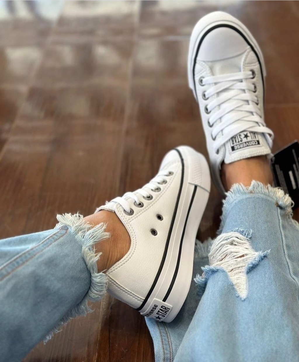 Tenis all star com plataforma cheap