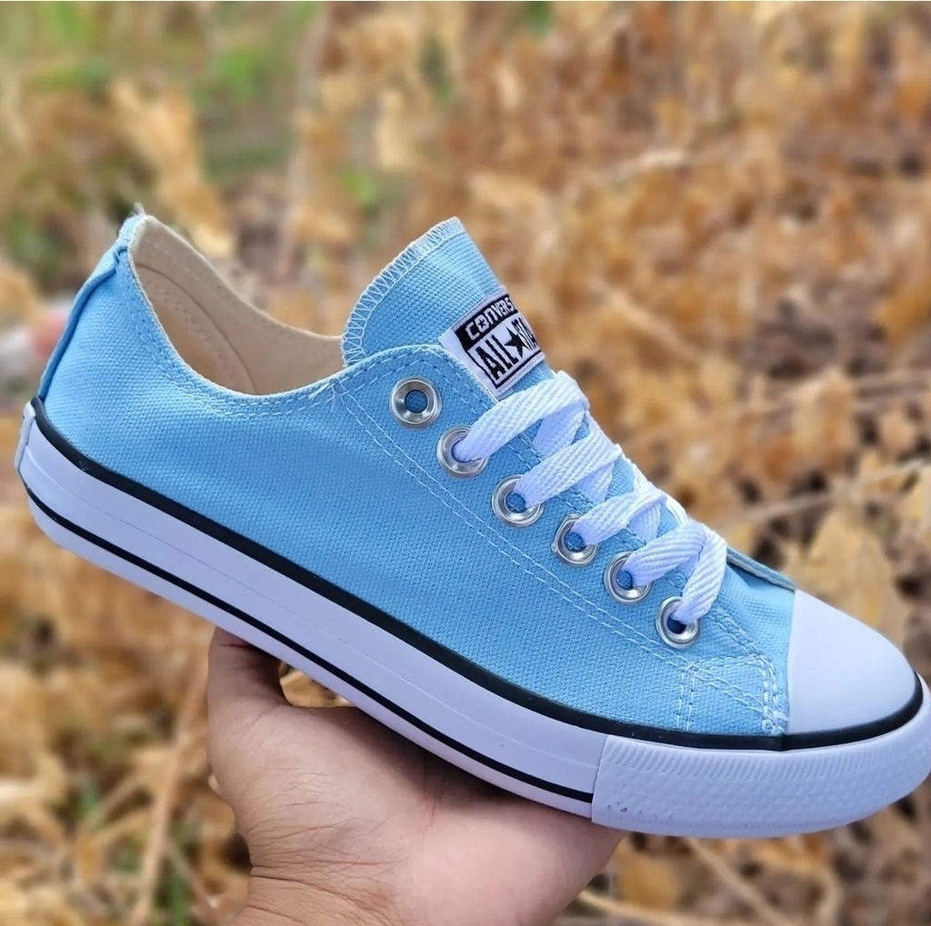 Tenis All Star Azul Celeste Espaco Femalle