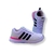 Tênis Esportivo Adidas React Branco com Pink - loja online