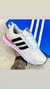 Tênis Esportivo Adidas React Branco com Pink - comprar online