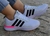 Tênis Esportivo Adidas React Branco com Pink