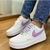 Tênis Nike Premium Branco Lilás e Pink - comprar online