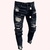 Calça Jeans Casual Masculino Com Patch - loja online