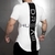 Blusa Long-Line T-shirt Masculina Fitness Casual