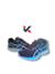 Asics Carbono Negro/Azul/Blanco