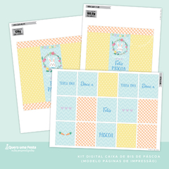 Caixa de Bis Páscoa - Kit Digital para Imprimir - comprar online