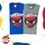 Remera con luces Spiderman (letras)