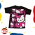 Remera reflectiva Kitty (cuadros)