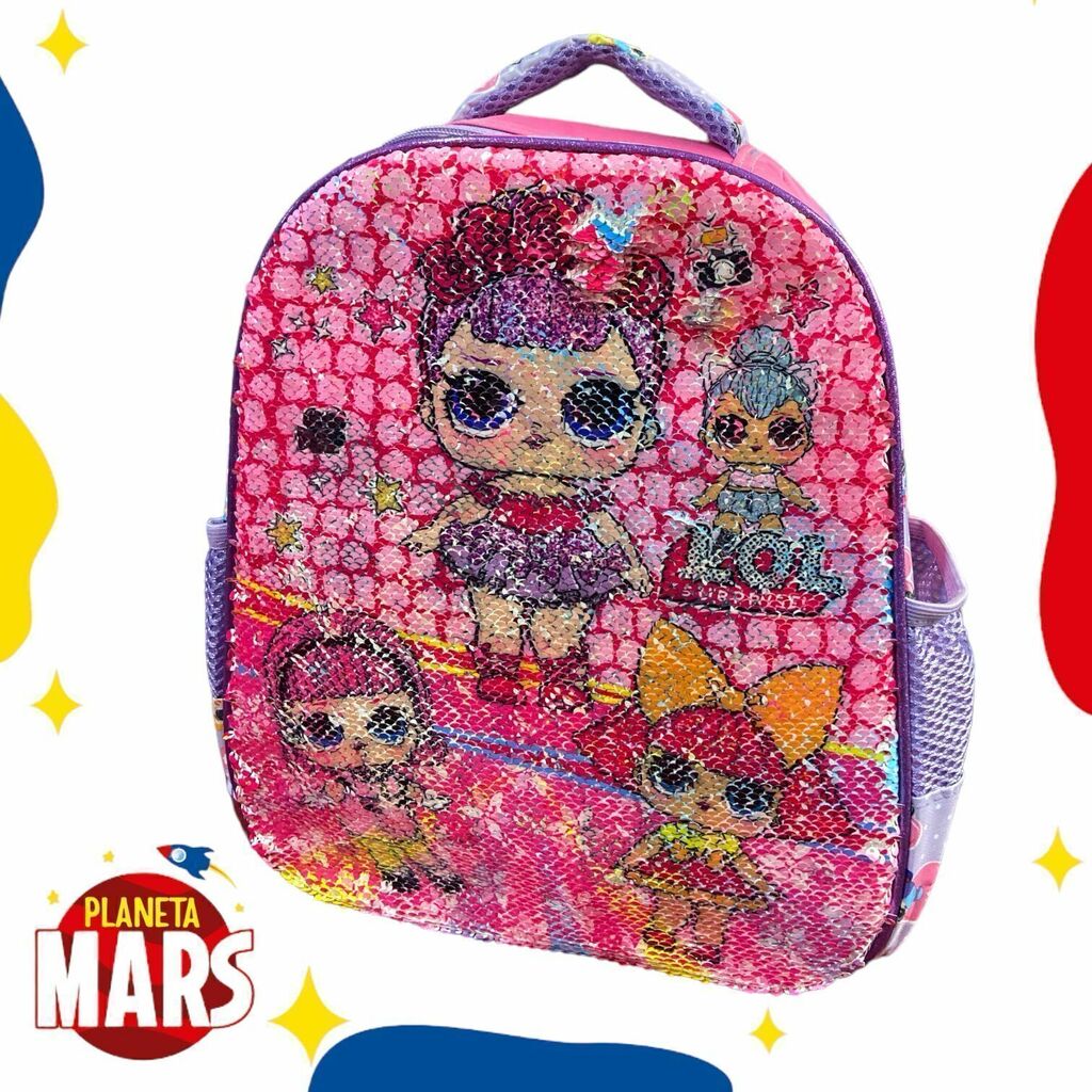 Mochila lol lentejuelas sale