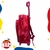 Mochila con carrito 12pl Unicornio - comprar online