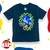 Remera adulto Sonic (aros)