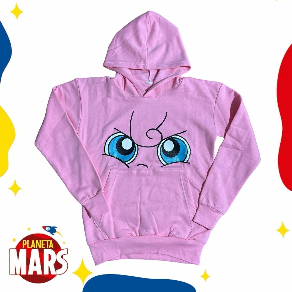 Buzo clasico adulto Jigglypuff Pokemon Planeta Mars