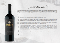 Vino Mauricio Lorca Inspirado Blend 2015 - comprar online