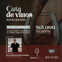 Cata Vinos Rutini 15.2.24