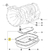 Junta Carter Oleo Cambio Bmw Z3 3.0i 2000 2001 2002 E36 na internet