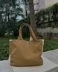 BOLSA CARAIVA CARAMELO/ CRU - loja online