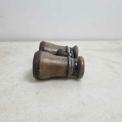 Antigo binóculo em metal de cobre e ferro - comprar online