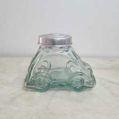 Baleiro em vidro no formato de Fusca, - Kombina Antiguidades – Tesouros Raros e Peças de Colecionador