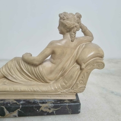 Escultura de Canova de Pauline Bonaparte como Vênus na internet