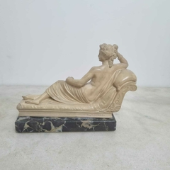 Imagem do Escultura de Canova de Pauline Bonaparte como Vênus