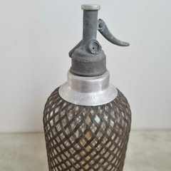 Antiga e rara garrafa sifão inglesa de coleção - comprar online