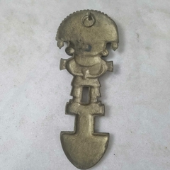 Faca Inca Peruana de pendurar na parede em bronze - Kombina Antiguidades – Tesouros Raros e Peças de Colecionador
